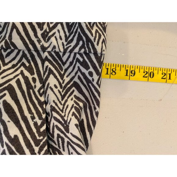 Vintage Cabi Zig-Zag Pattern Open Front Long Jacket Medium - Picture 6 of 7